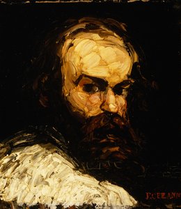 アーティストの肖像;アーティストの肖像、c.1866 作： Paul Cézanne