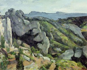 レスタークの岩、1879年から82年 作： Paul Cézanne