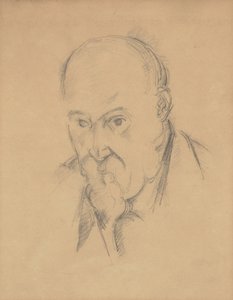 自画像 [直筆] 作： Paul Cézanne