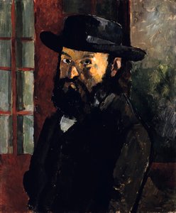 自画像、1879 作： Paul Cézanne