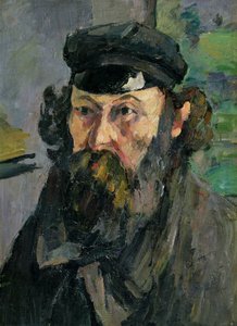 カスケードの自画像 作： Paul Cézanne