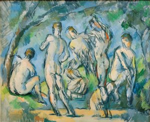 入浴者7名 作： Paul Cézanne