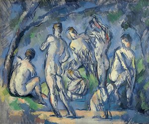 7人の入浴者 作： Paul Cézanne