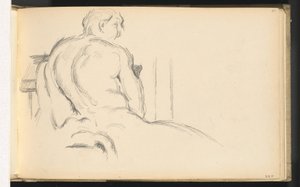ピュージェットの「ヘラクレスの休息」の研究 作： Paul Cézanne