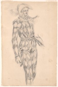 ハーレクインの研究 作： Paul Cézanne