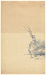 石の研究 [裏面] 作： Paul Cézanne