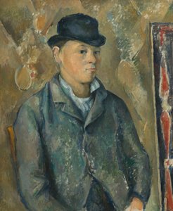 アーティストの息子、ポール、1886-1887。 作： Paul Cézanne