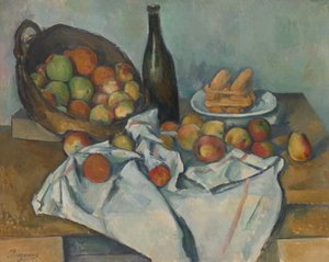 リンゴのバスケット 作： Paul Cézanne