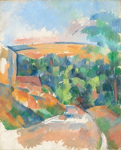 曲がり角、1900 年 1906 年。 作： Paul Cézanne