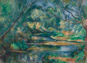 小川、1895-1900年頃 作： Paul Cézanne