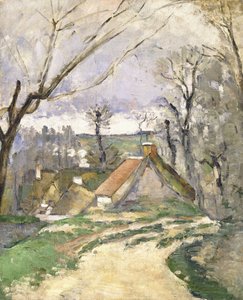 オーヴェルのコテージ、1872-73 作： Paul Cézanne