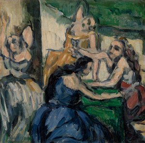 娼婦 作： Paul Cézanne