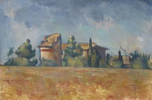 ベルビューの鳩小屋、1888-92 作： Paul Cézanne
