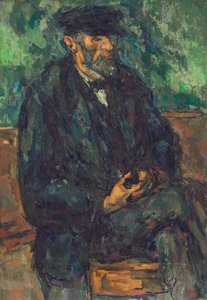 庭師バリエ、1906 作： Paul Cézanne