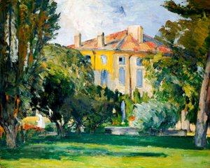ジャドブファンの家、1882年から85年 作： Paul Cézanne
