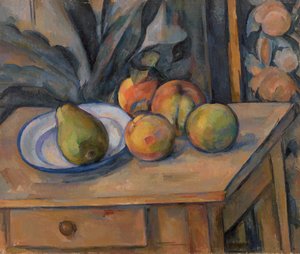 大きな梨 作： Paul Cézanne
