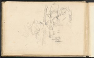 石膏工場 作： Paul Cézanne