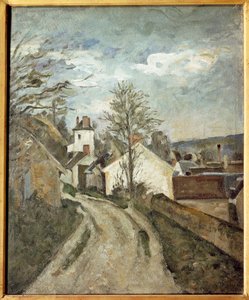 オーヴェールのガシェ医師の家（油彩・キャンバス 作： Paul Cézanne