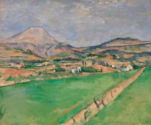 モン・サント・ヴィクトワールへ 作： Paul Cézanne