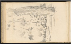 木と低木 作： Paul Cézanne