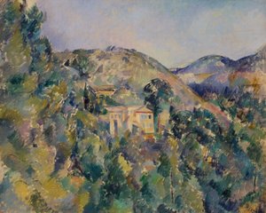 ドメーヌサンジョセフ、1880年代後半のビュー。 作： Paul Cézanne