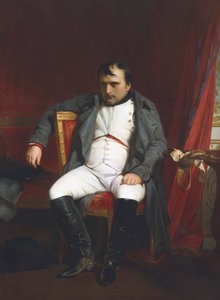 最初の退位中のフォンテーヌブローでのナポレオン-1814年3月31日、1845 作： Paul Delaroche