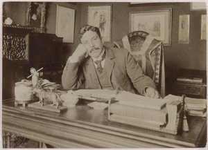 モーリス・ドネイの肖像、1859～1945年頃。 1890年。 作： Paul Dornac