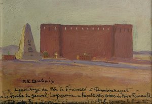 タマンラセットのシャルル・ウジェーヌ・ド・フーコー神父 (1858-1916) の庵 作： Paul Elie Dubois