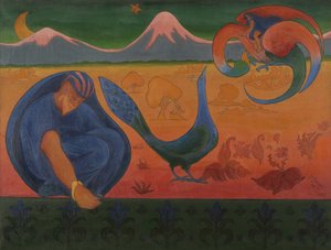 ナビックの風景、1890 年。 作： Paul Elie Ranson