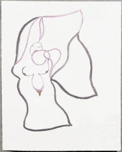 Mulher-Flor (Desenho 作： Paul Eluard