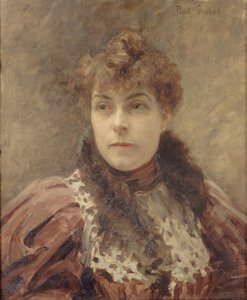 Daniel Lesueur 1860-1921の肖像、c。 1895年。