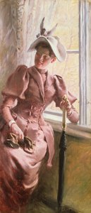 プロムナードの前 作： Paul Fischer