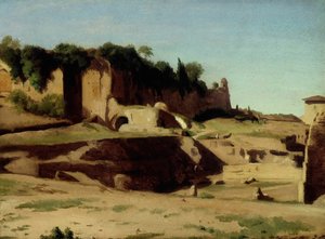 1834年、ローマ、パラティーノの皇居。