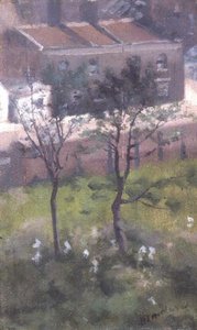 エディス・テラス、チェルシー（パネル） 作： Paul Fordyce Maitland