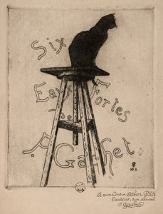 6つのエッチング、1895。 作： Paul Gachet