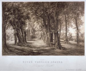 アッパーテラスアベニュー、ハムステッドヒース、ロンドン、c1840 作： Paul Gauci