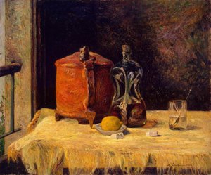 窓辺で 作： Paul Gauguin