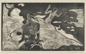 Auti te Pape (川辺の女たち) 作： Paul Gauguin