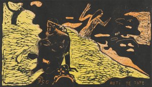 川での Auti te Pape の女性、1894 年 1895 年。 作： Paul Gauguin