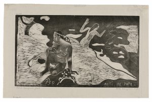 ノアノア組曲よりAuti te pape (川辺の女たち) 作： Paul Gauguin