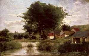 秋の風景、1877