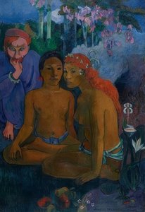 野蛮な物語（contes barbaren）。 1902 作： Paul Gauguin