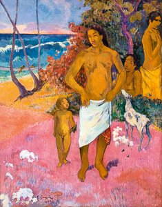 入浴者。 作： Paul Gauguin
