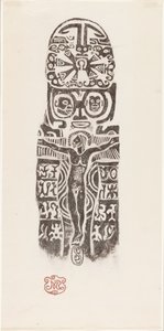 十字架上のキリスト 作： Paul Gauguin