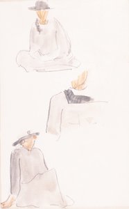 タヒチのスケッチ 作： Paul Gauguin