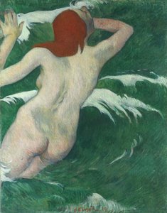 In the Waves、or Ondine In the Waves or Undine、1889