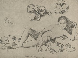 装飾図、1936。 作： Paul Gauguin