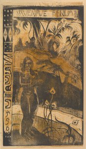 楽しい土地、1893-94。 作： Paul Gauguin