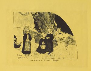 Dramen des Meeres: Bretagne 作： ポール・ゴーギャン