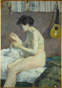 勉強しない 作： Paul Gauguin